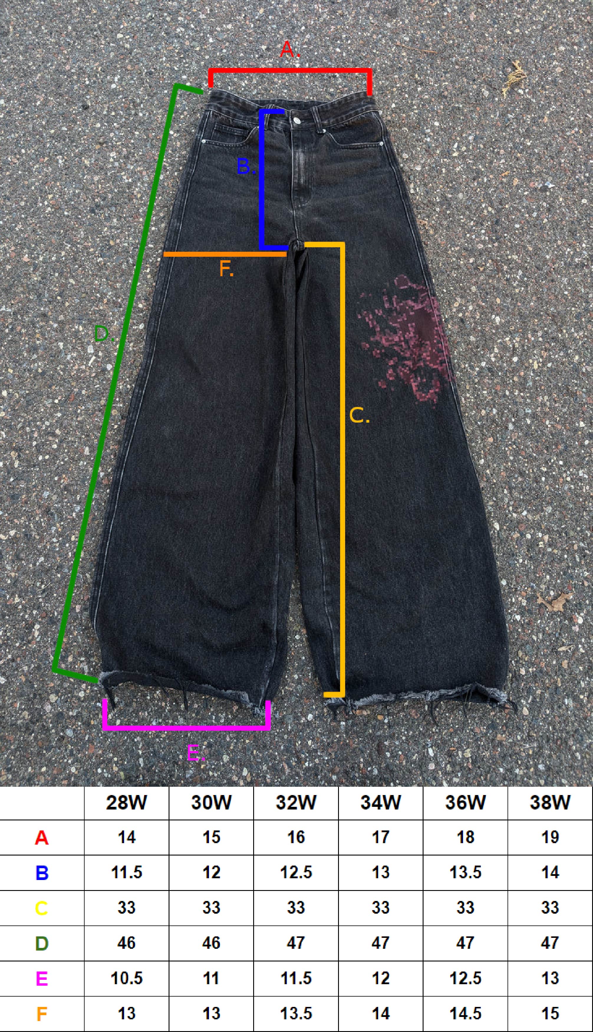 "BLEED" Denim